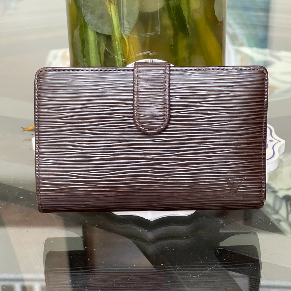 Louis Vuitton Epi French Lock Wallet